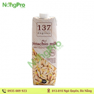 SỮA HẠT DẺ NGUYÊN CHẤT pistachio milk 137 degrees 1L