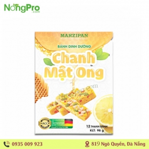 Bánh ăn kiêng hữu cơ Marzipan Mứt Chanh Mật Ong 98gr