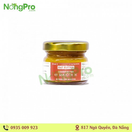 Bơ hạt điều xay mịn Đạt butter 30g