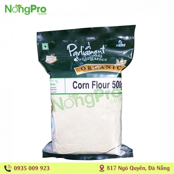 Bột Bắp Hữu Cơ Corn Flour Parliament 500g