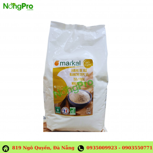 Bột mì trắng đa dụng hữu cơ T55 Markal 1kg