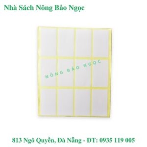 Nhãn dính decal SAL-005