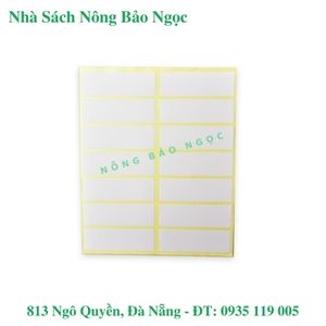 Nhãn dính decal SAL-006