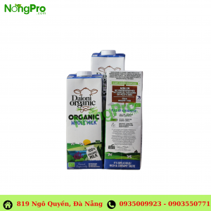 Sữa hữu cơ nguyên kem Daioni organic 1L
