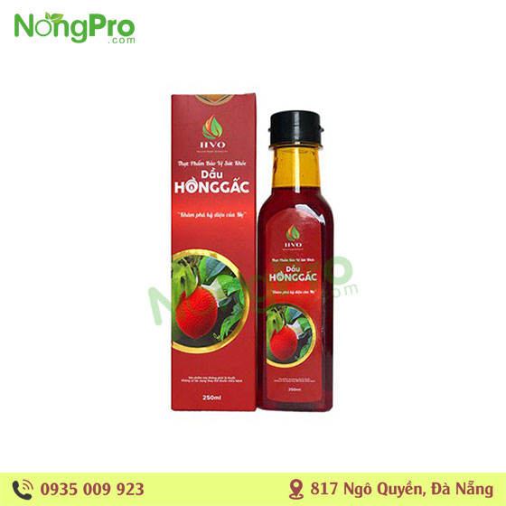 Dầu Hồng Gấc HVO 250ml
