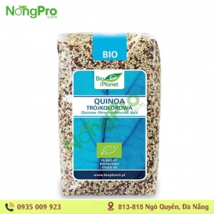 Hạt diêm mạch 3 màu Quinoa hữu cơ Bio Planet 500gr