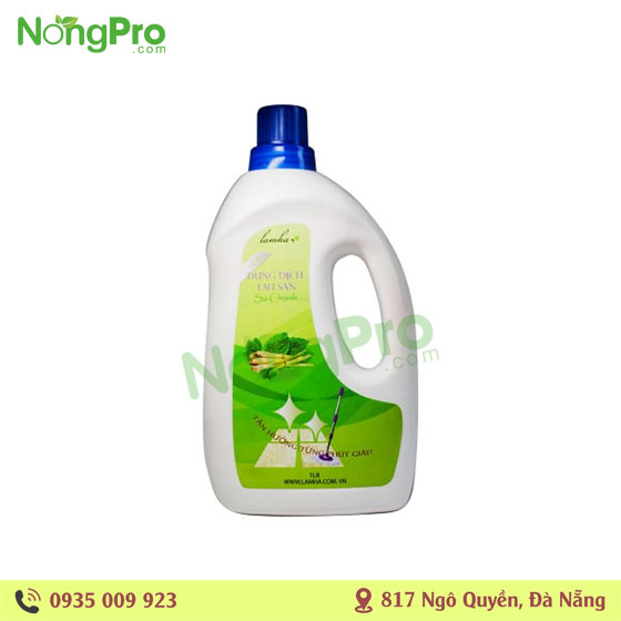 Dung dịch lau sàn Lâm Hà huơng sả chanh 1L