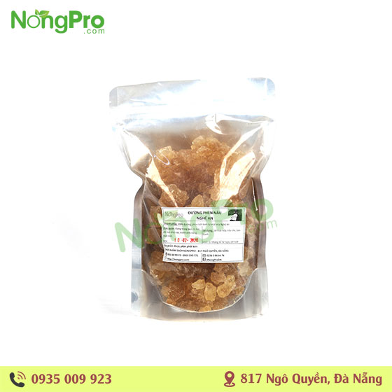 Đường Phèn Nâu Xứ Nghệ 1kg