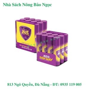 Keo khô FlexOffice tím đổi màu trong suốt FO-G006