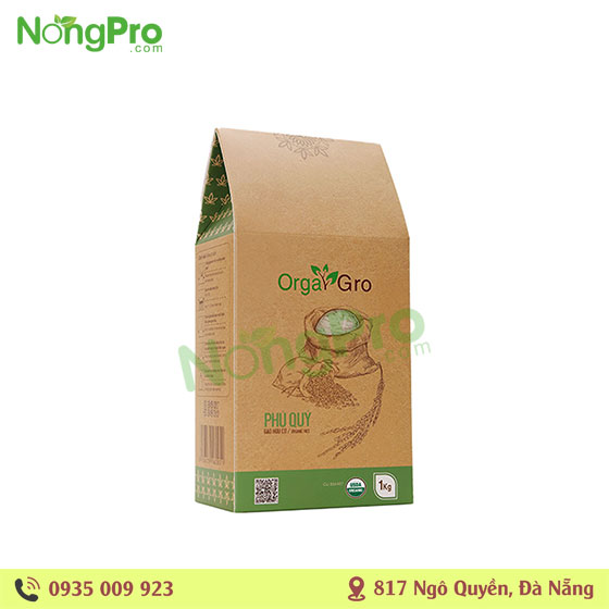 Gạo Hữu Cơ Phú Quý 1kg