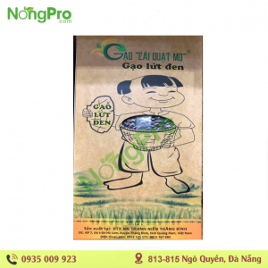 Gạo Lứt đen- Cái Quạt Mo 1 kg
