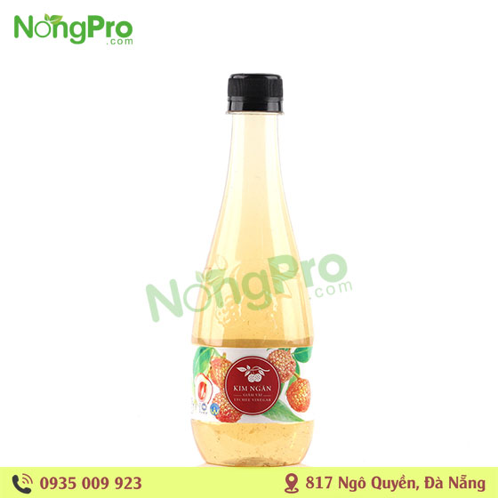 Giấm vải Kim Ngân 500ml