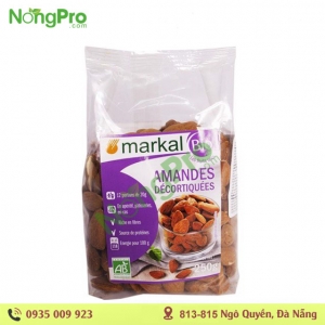 Hạnh nhân tách vỏ Hữu cơ Markal 250g