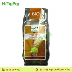 Hạt bí hữu cơ tách vỏ Bioplanet 150g