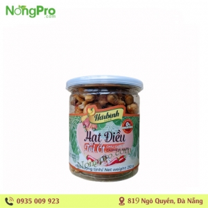 Hạt điều tỏi ớt Hải Bình 210gr