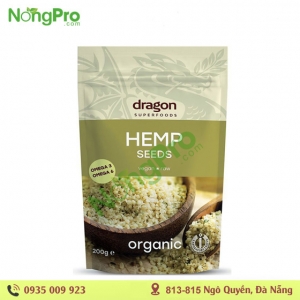 Hạt gai hữu cơ dầu bóc vỏ Dragon 200g