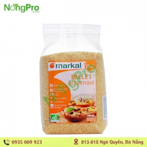 Hạt kê hữu cơ đã bóc vỏ Markal 500gr