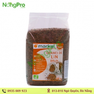 Hạt Lanh nâu hữu cơ Markal 500g