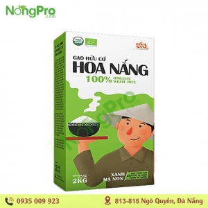 Gạo Hữu Cơ Hoa Nắng - Xanh Mạ Non 2kg