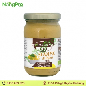 Sốt mù tạt Dijon hữu cơ IL Nutrimento 200g