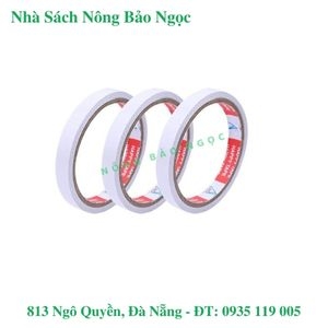 Băng keo hai mặt nhỏ ( cuộn) 