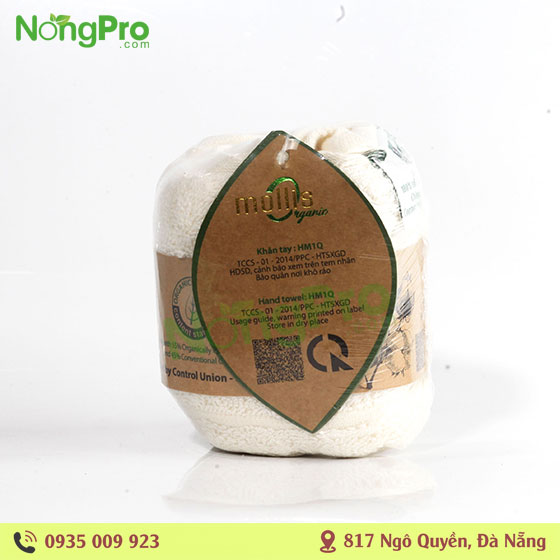 Khăn tay cao cấp Mollis Organic