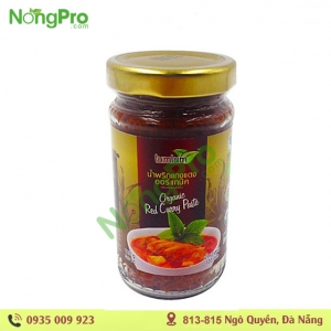 Sốt cà ri đỏ hữu cơ Lumlum 120g