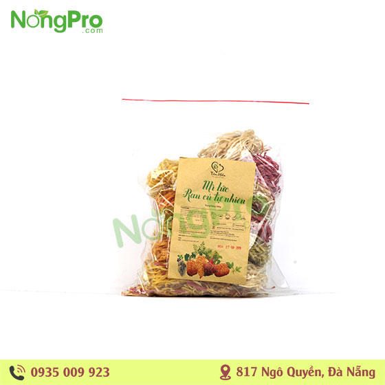 Mì lứt rau củ tự nhiên Tâm Hiền 500gr