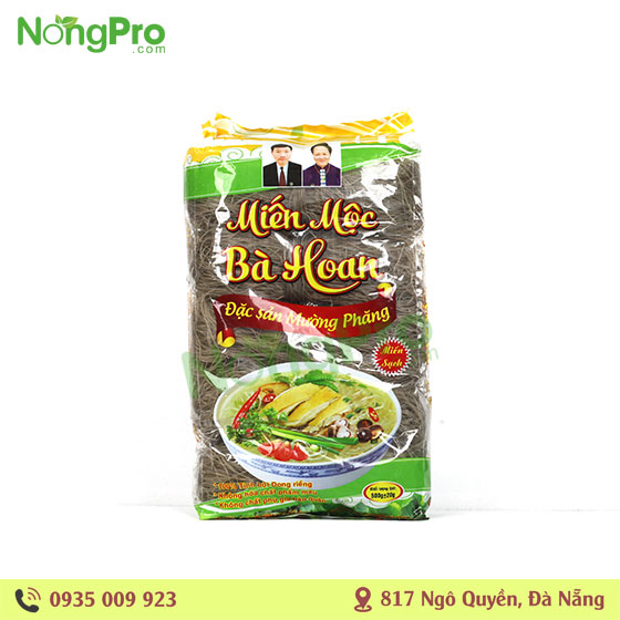 Miến mộc Bà Hoan (miến dong khô) 500gr