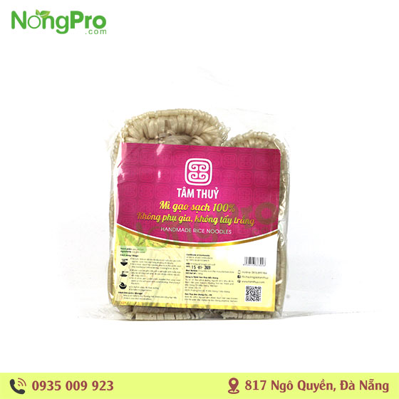 Mì gạo sạch 100% Tâm Thủy 1kg