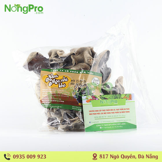 Nấm Mộc Nhĩ khô Chính Nấm 100g