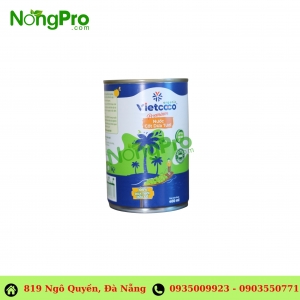 Nước cốt dừa tươi Premium Organic VIETCOCO - Lon 400ml