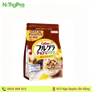 Ngũ Cốc Calbee Nhật Nâu 600g