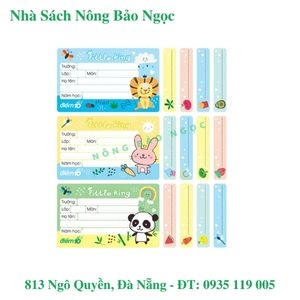 Nhãn vở Thiên Long Điểm 10 TP-NBL005