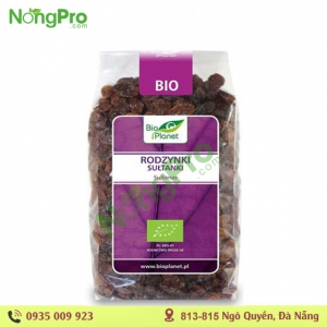 Nho khô hữu cơ Bio Planet 400gr