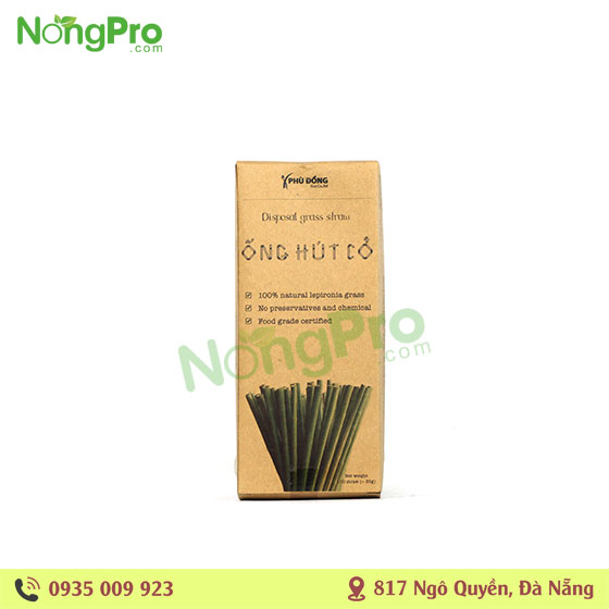 Ống hút cỏ 100 ống