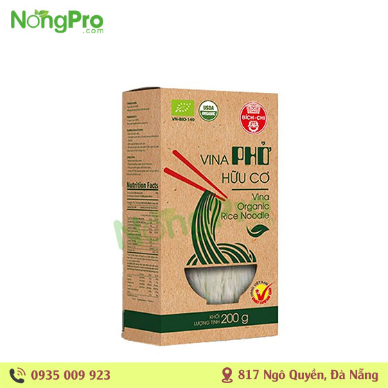 Phở hữu cơ Bích Chi 200g