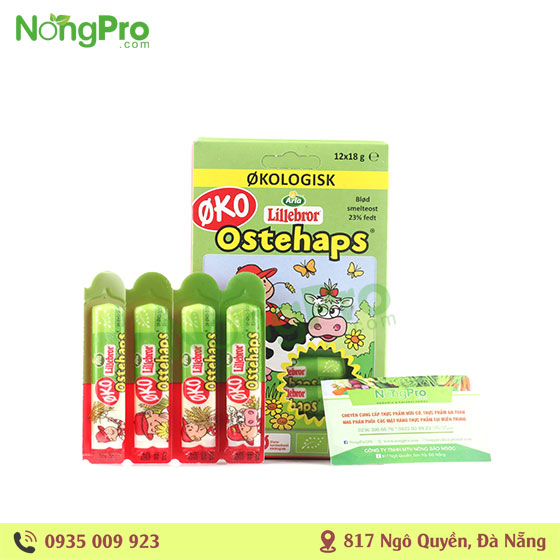 Phô mai hữu cơ Ostehaps 18g