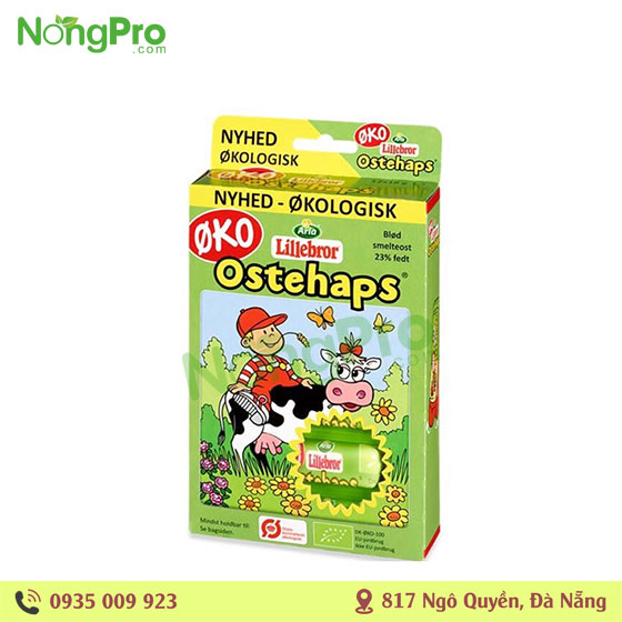 Phô Mai hữu cơ Ostehaps 216g (18*12 gói)