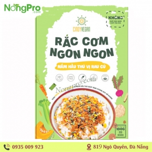 Rắc cơm ngon ngon nấm hầu thủ vị rau củ 12gx10