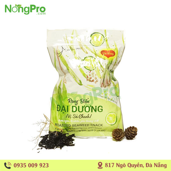 Rong biển ăn liền Vị Sả Chanh Đại Dương 30g