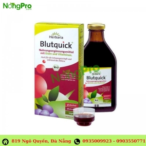 Dung dịch bổ sung sắt Blutquick hữu cơ 250ml