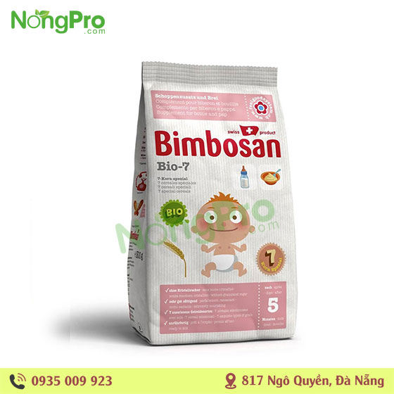 Sữa bột ăn dặm hữu cơ Thụy sỹ Bimbosan M5+ 300g