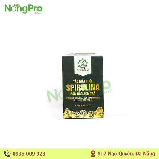 Tảo mặt trời spirulina Spidana 100g