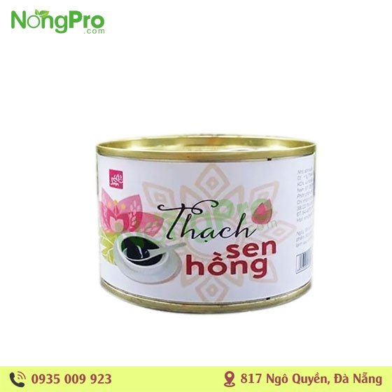 THẠCH SEN HỒNG 400G