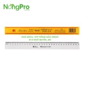Thước kẻ học sinh 20cm /30cm, trong suốt
