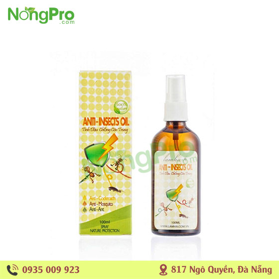 Tinh dầu chống côn trùng Anti-insects oil Lam Hà 100ml