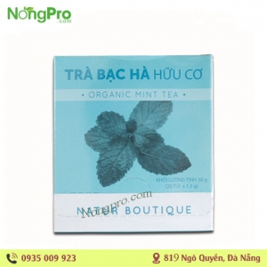 Trà bạc hà hữu cơ - 20 gói