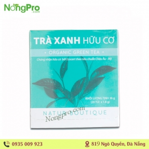 Trà xanh hữu cơ- 20 gói