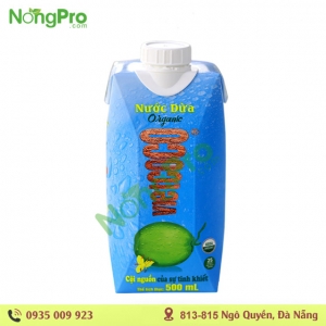 Nước dừa hữu cơ Vietcoco Organic 500ml